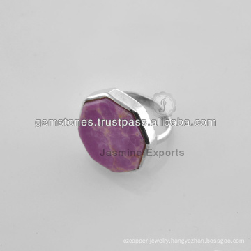 925 Silver Jewelry Wholesale Supplier Semi Precious Gemstone Rings